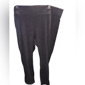 Old Navy Women's Black Ribbed Pants